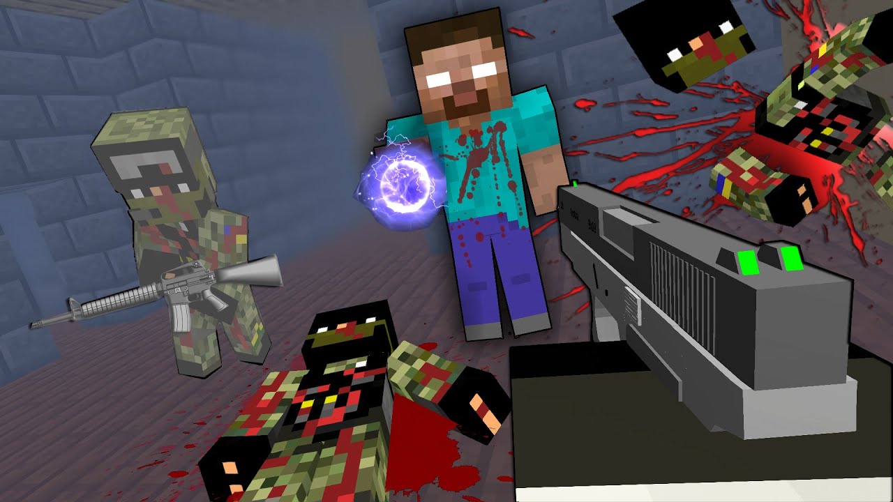 ОХОТА НА ХЕРОБРИНА - MINECRAFT ФИЛЬМ (Майнкрафт анимация)