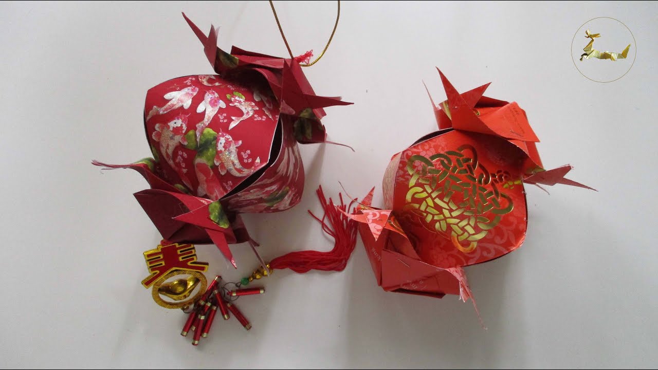 How to make 4-unit Hongbao Ornament (CNY TUTORIAL NO. 106)