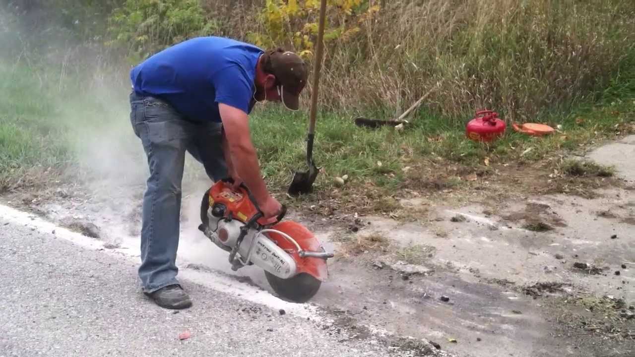 14'' Stihl concrete saw