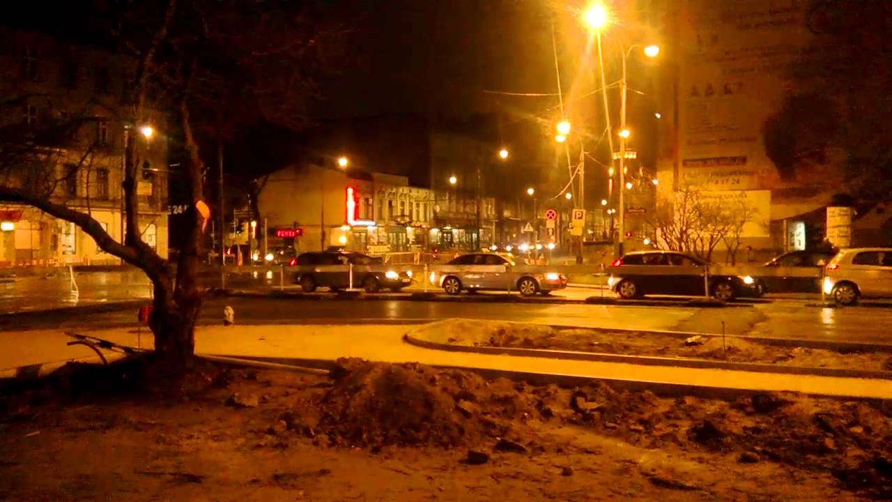Lodz by night 3