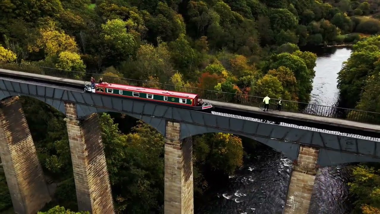 Pontcysyllte Aqueduct full video 