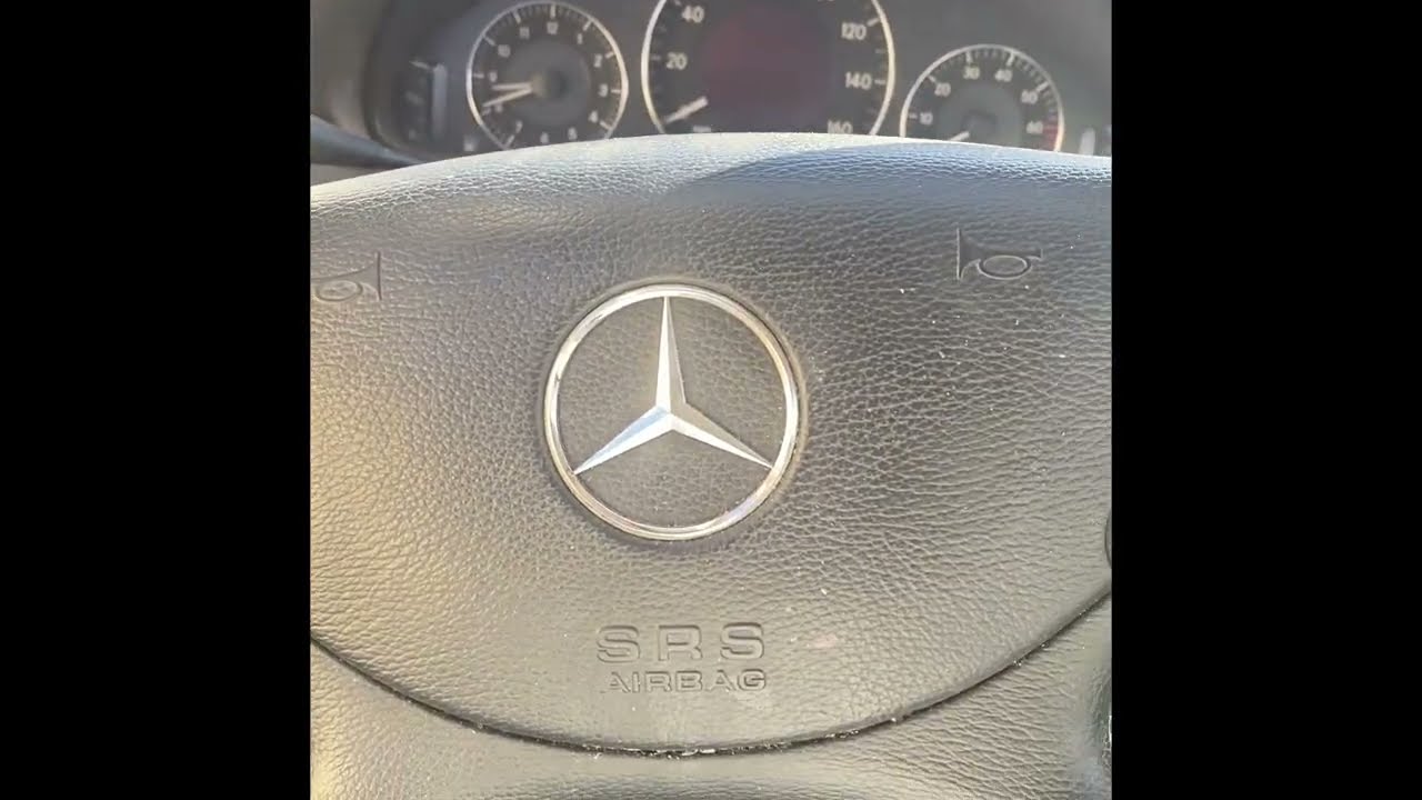2004 Mercedes Benz clk 500 , steering wheel angel sensor install