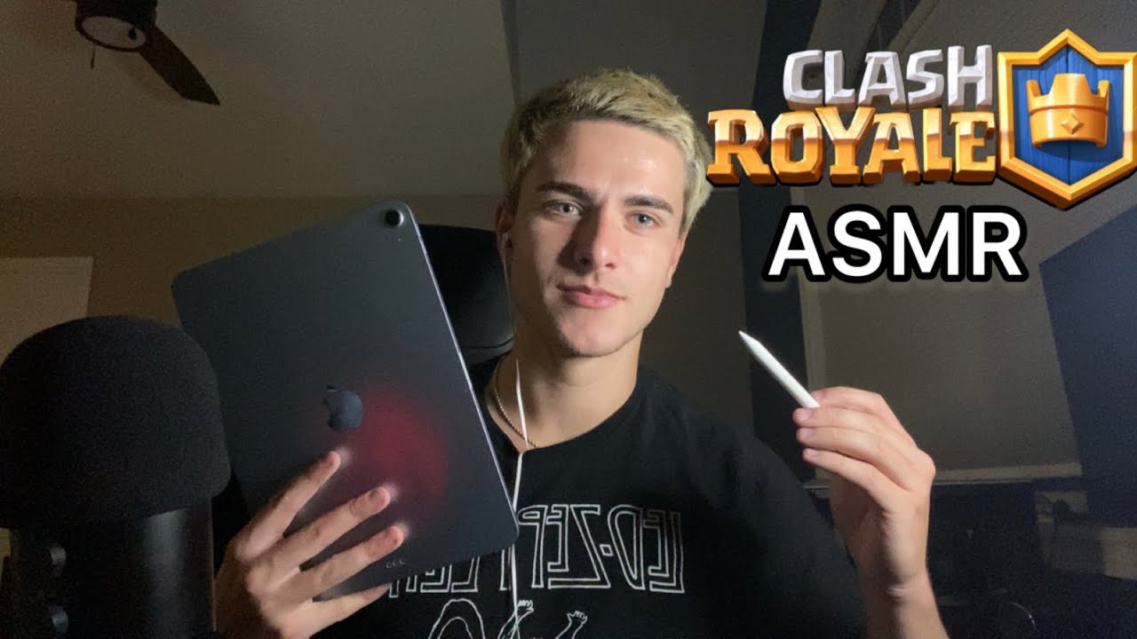 Clash Royale ASMR With New iPad & Pencil…