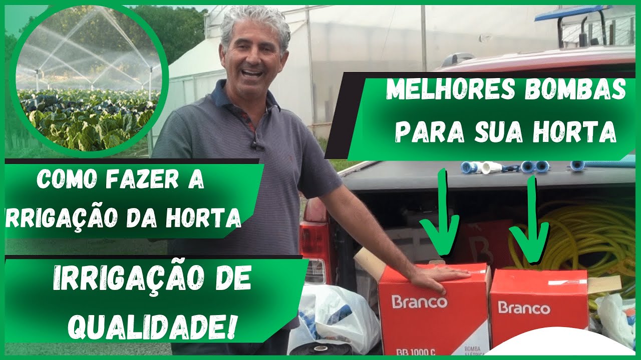 AS VANTAGENS DOS MOTORES BRANCO! DICAS PARA UMA IRRIGAÇÃO IDEAL, NUNCA FAÇA SEM APRENDER!