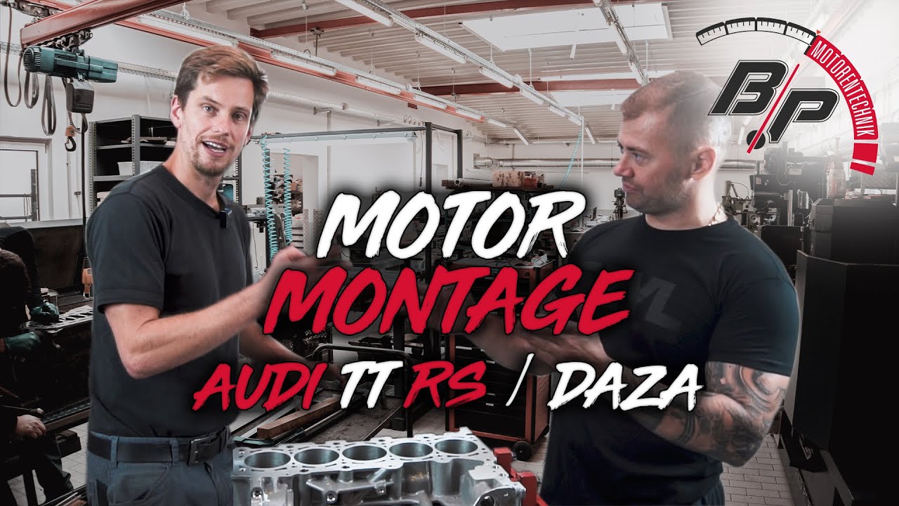DAZA Motor Montage zusammen mit Rafal von Digitun | AUDI TT RS | BP Motorentechnik