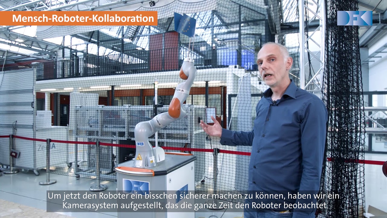 Lab-Tour MRK | Zusammenarbeit von Mensch und Roboter in hybriden Teams | DFKI
