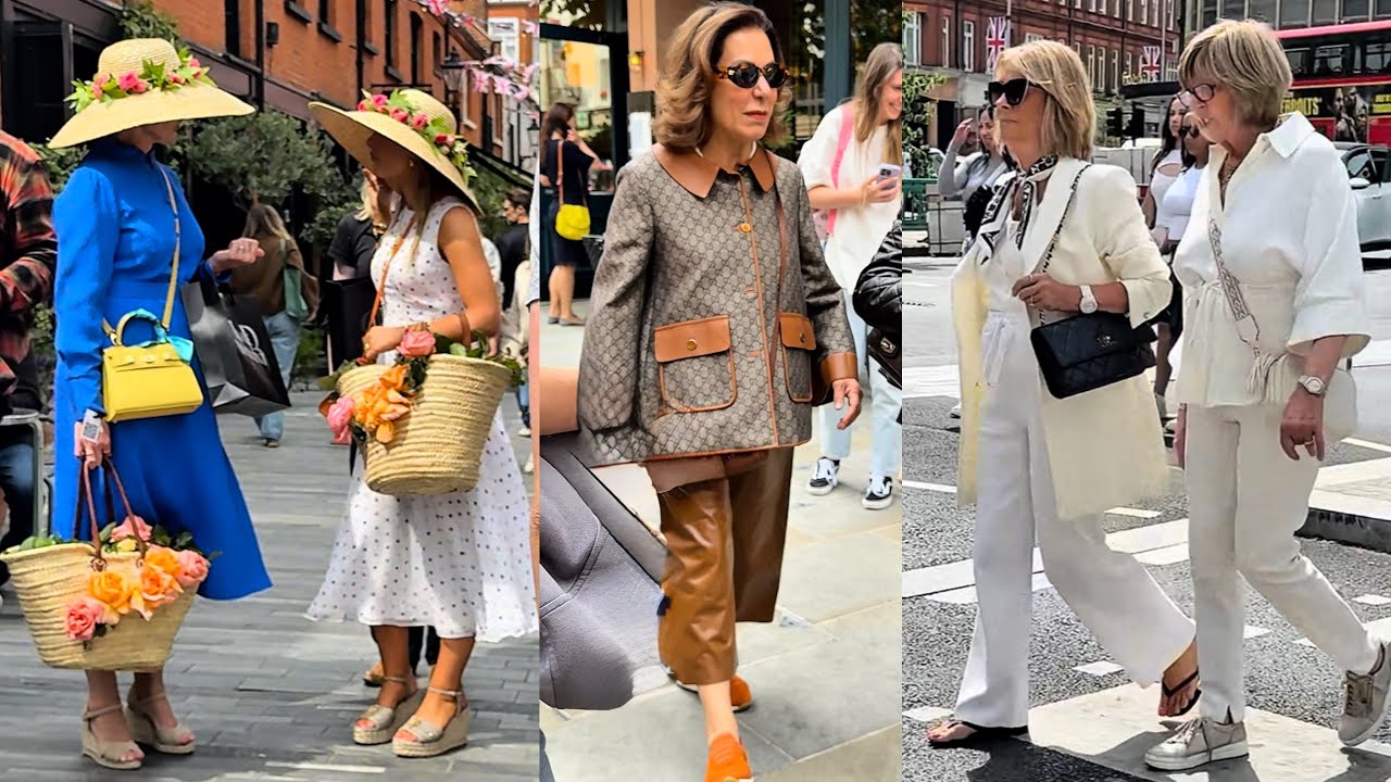 Refined London Elegance : Current Fashion for Women Over 50 , 60 , and 70