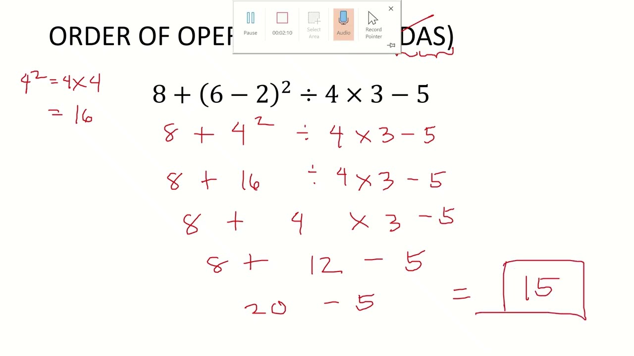 How to Solve Using PEMDAS?