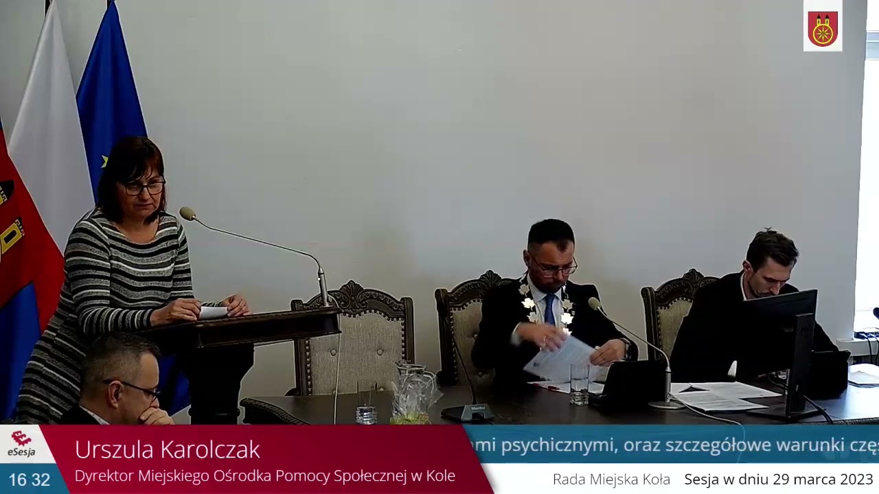LXII Rady Miejskiej - ws. szczeg&oacute;łowych warunk&oacute;w przyznawania i odpłatności za usługi opiekuńcze ..