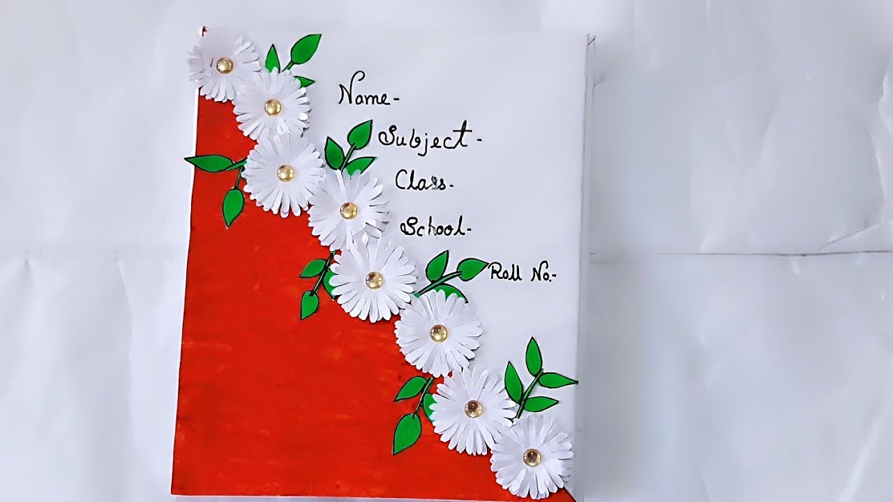 Project file cover decoration/File decoration/Practical file cover decoration/Notebook decoration