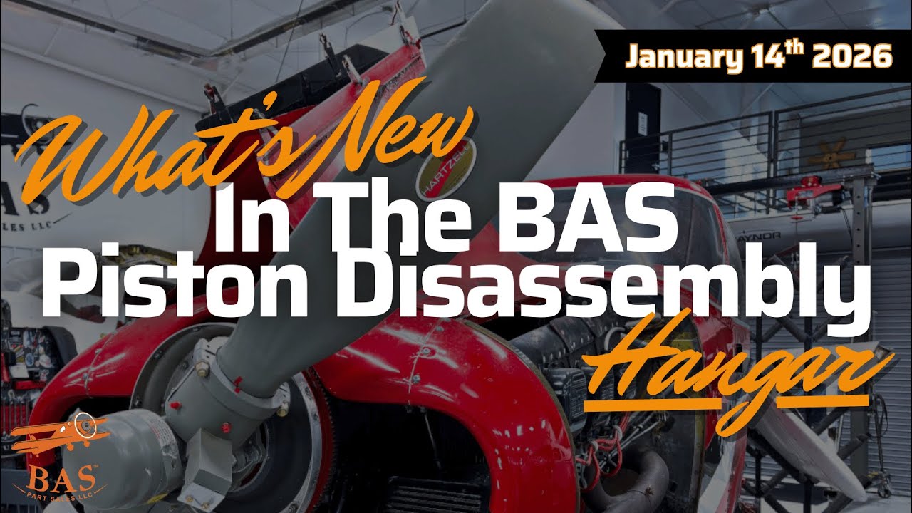 We Have 5 Aircraft in the BAS Disassembly Hangar this Week!