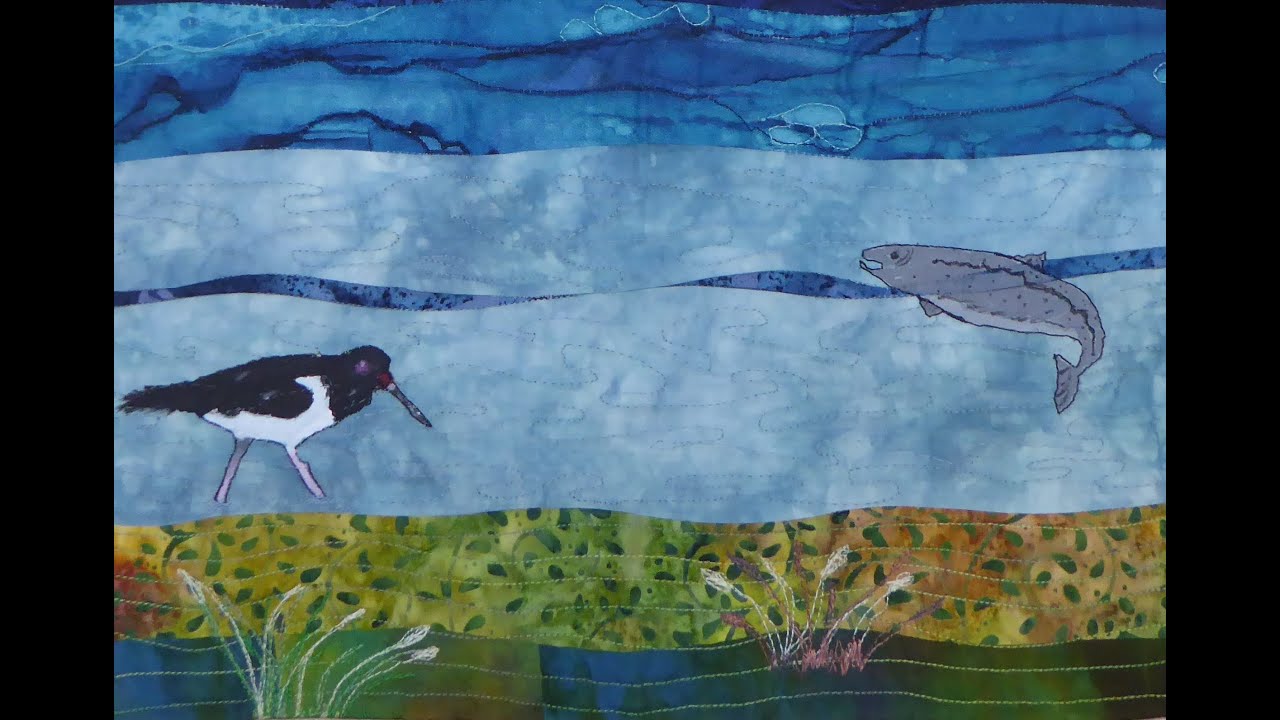 Colours of the Islands Art Quilt Exhibition North Uist 2024