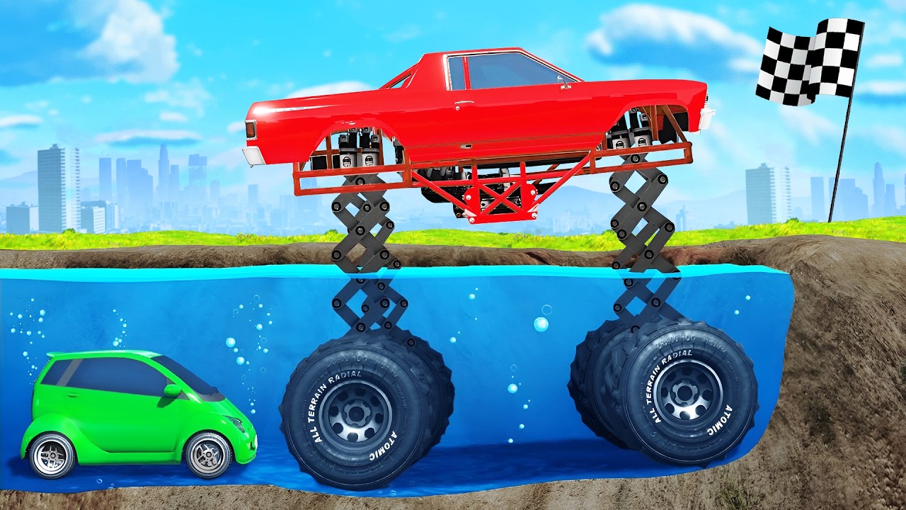 Which VEHICLE SURVIVES the DEEPEST WATER in GTA 5?