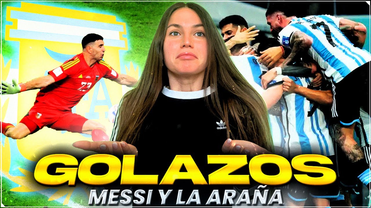 🔥 LOS GOLES DE MESSI Y LA ARAÑA - ATAJADA SALVADORA DEL DIBU 😨 - Argentina/Australia 8vos de final