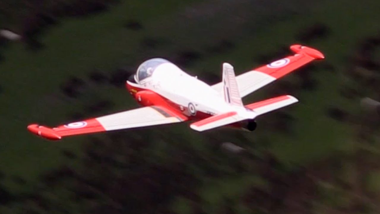 Jet Provost from Cad East, Mach Loop Wales