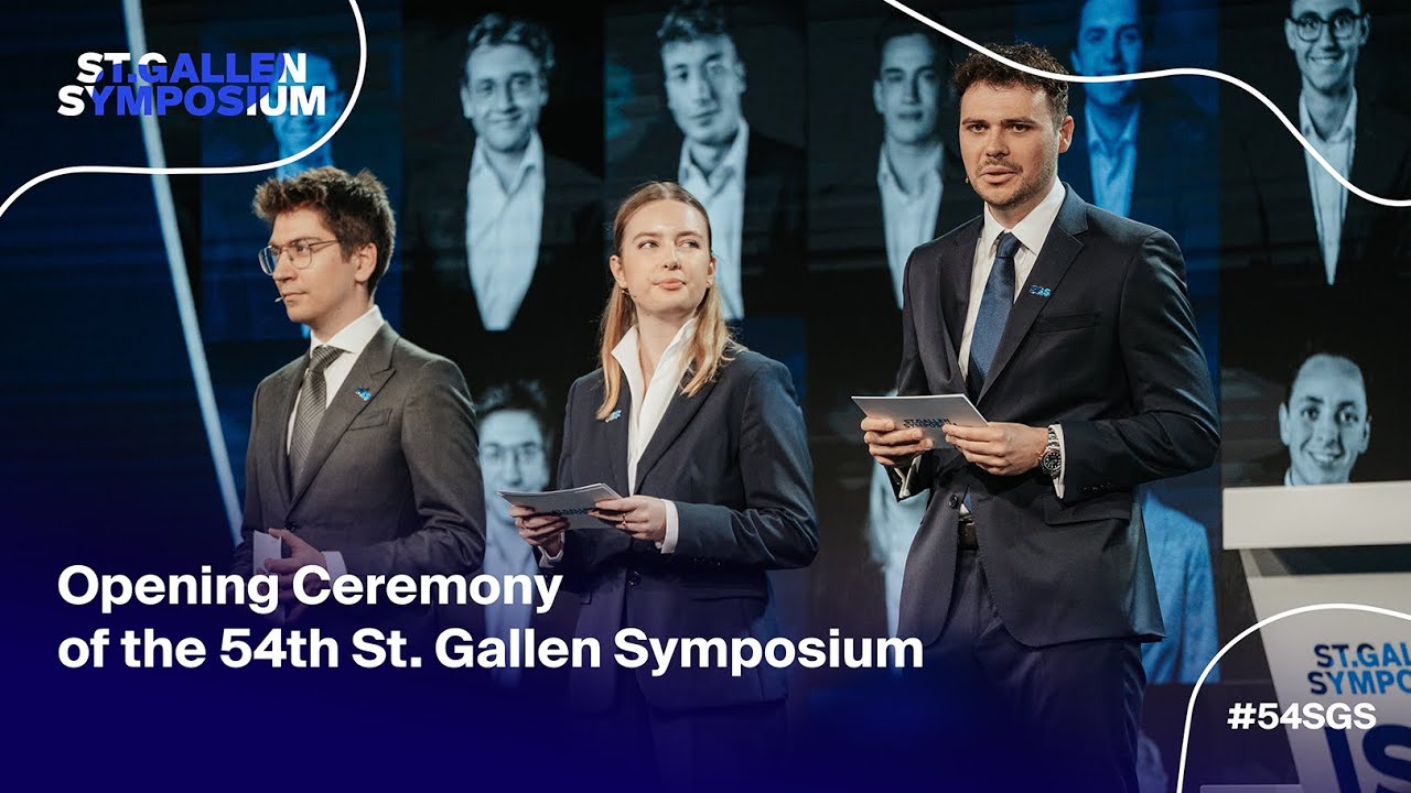 Opening Ceremony of the 54th St. Gallen Symposium