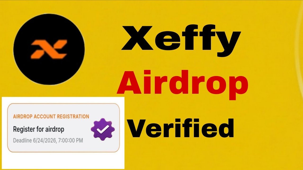 Xeffy Airdrop Registration Allocation Verified Check Your Wallet 