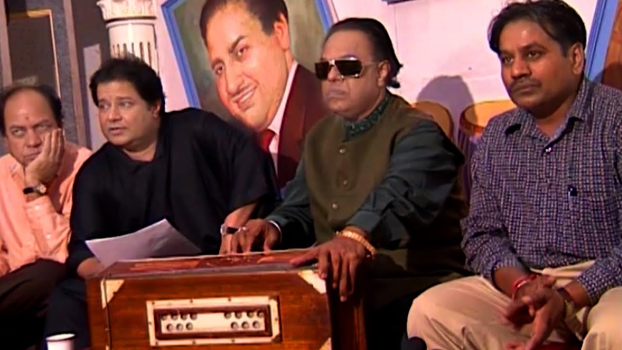 Rare Video Of Ravindra Jain & Anup Jalota At Music Rehearsals | Flashback Video