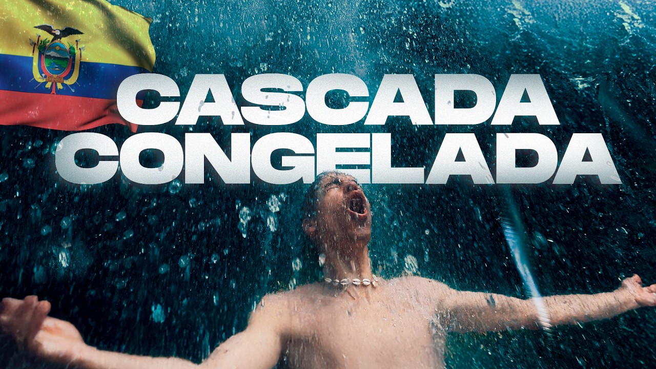 ME BAÑÉ en AGUA CONGELADA a 4000m de altura 🥶🌋 |  ¡NADIE de Ecuador conoce este Lugar!