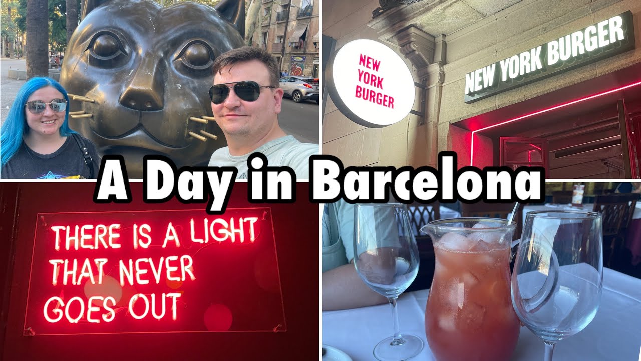 Our Day in Barcelona 2023 | The Best Burger Ever at New York Burger