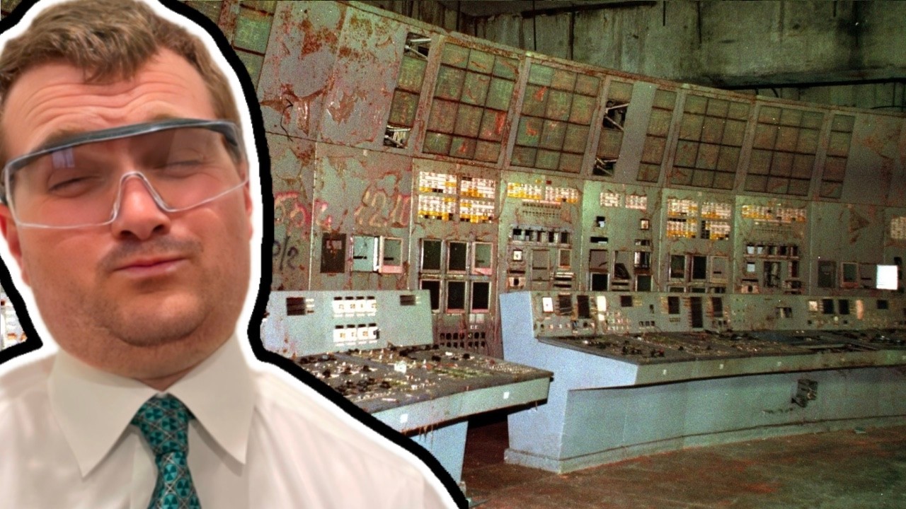 Chernobyl Unit 4 Control Room Tour - Nuclear Engineer Reacts to Bionerd23