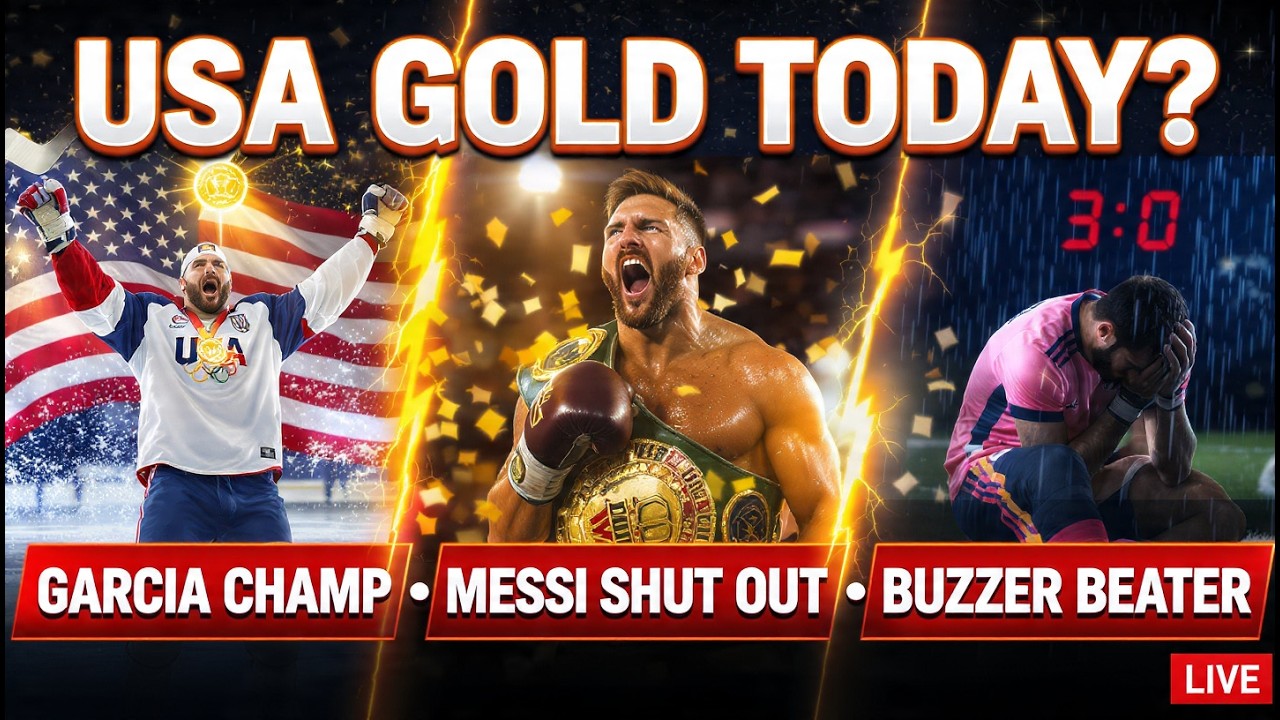 USA vs Canada Olympic Gold TODAY + Garcia Wins Title + Messi Shut Out 3-0
