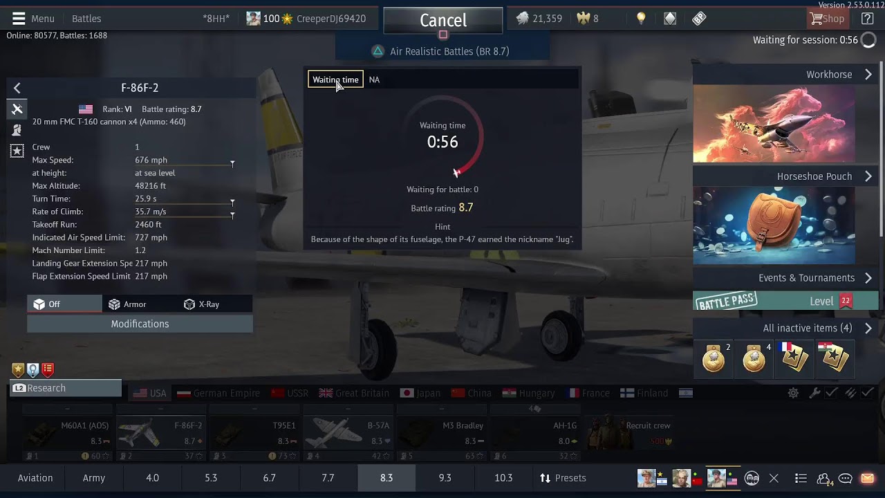 Playing Warthunder night - late morning stream #89