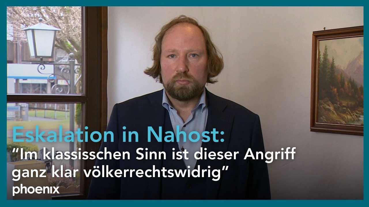 Anton Hofreiter (B'90/Die Grünen) zur Eskalation im Nahen Osten in phoenix vor ort | 01.03.2026