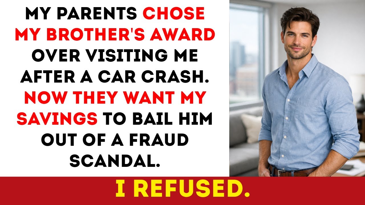 My Parents Didn’t Visit Me After A Car Crash But Went To Brother’s Award. So I Refused To Save Them