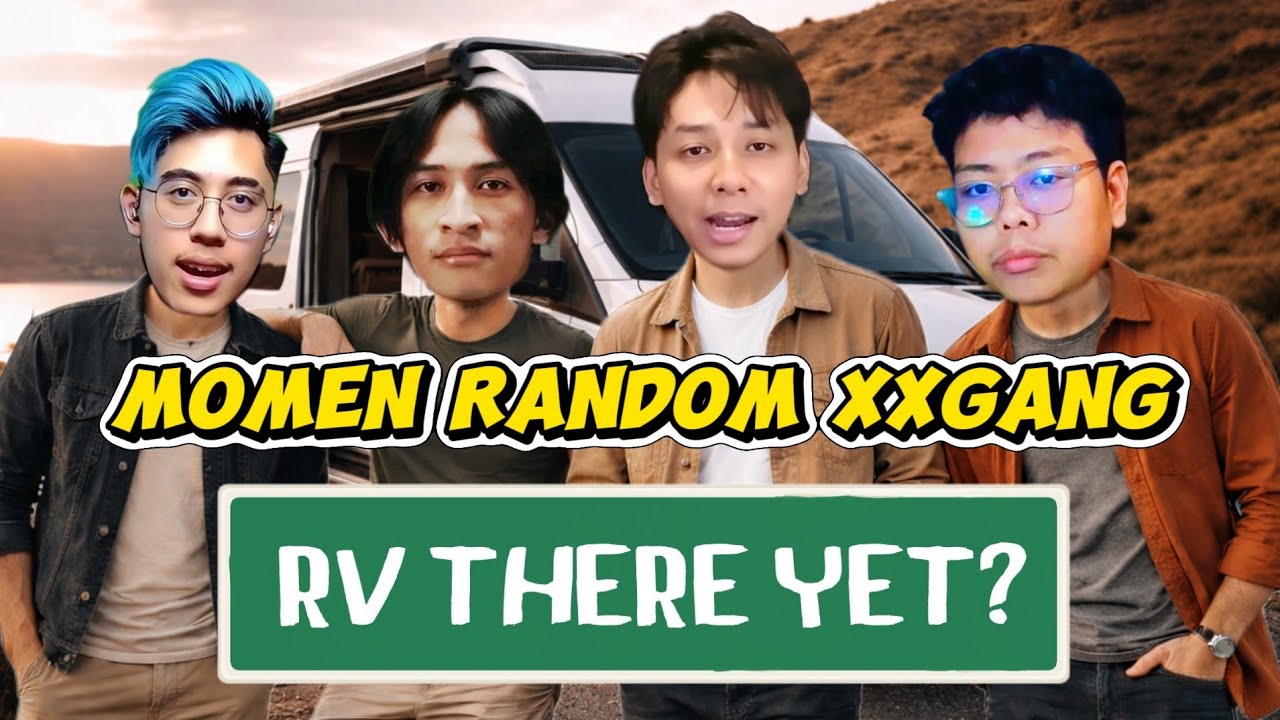 AKHIRNYAAAAA PULAAAANG (MOMEN RANDOM XXGANG DI RV THERE YET?) - LuthfI Halimawan Momen Clip