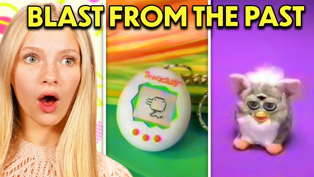 Teens Try 90s Products For The First Time!