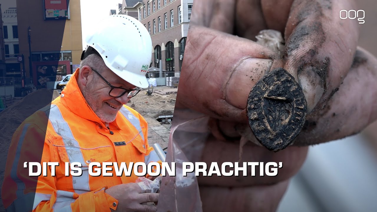 Opnieuw bijzondere archeologische vondsten op de Grote Markt: ‘Dit is gewoon prachtig!’