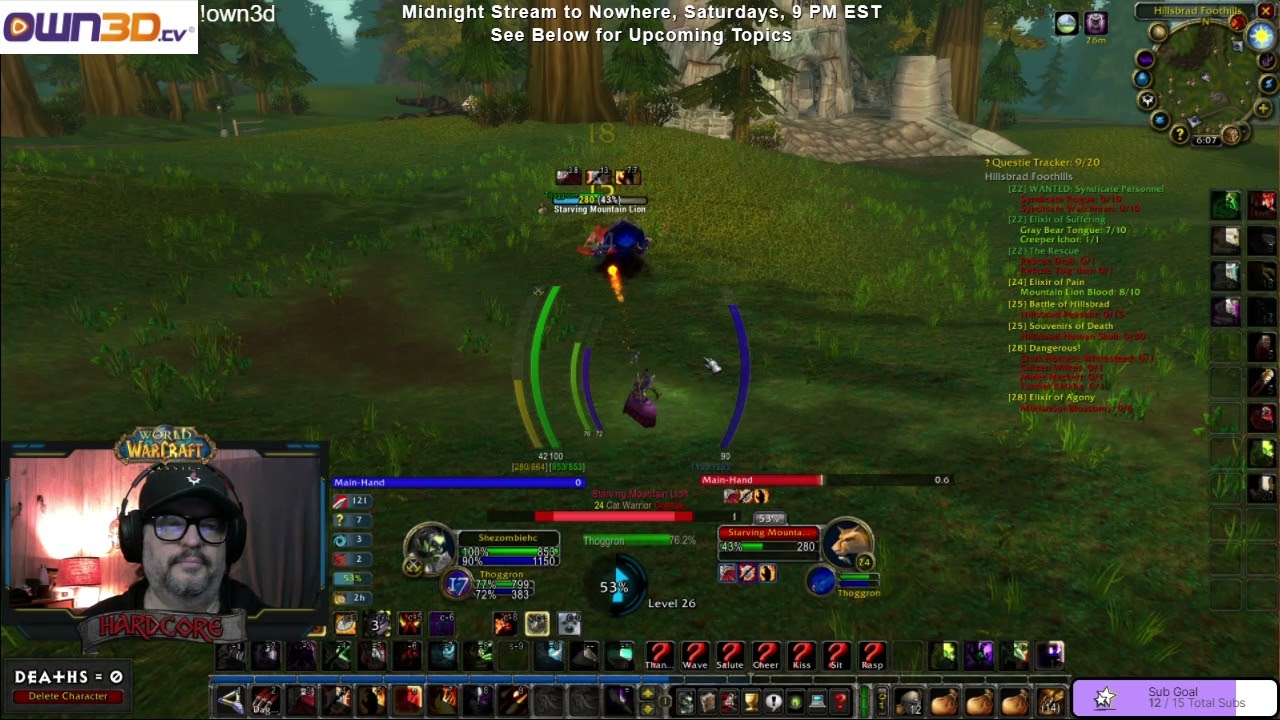[SoM] Hardcore Warlock Hillsbrad Foothills. !own3d
