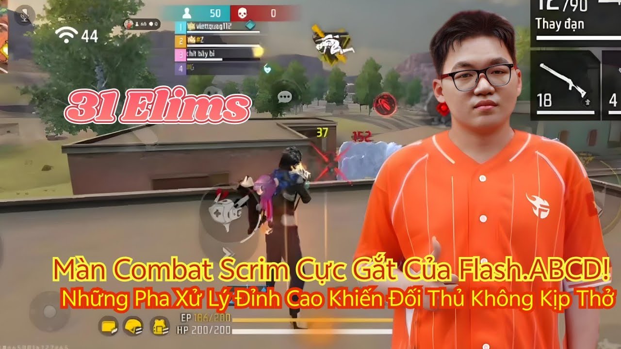 Màn Combat Scrim Cực Gắt Của Flash.ABCD! Những Pha Xử Lý Đỉnh Cao Khiến Đối Thủ Không Kịp Thở
