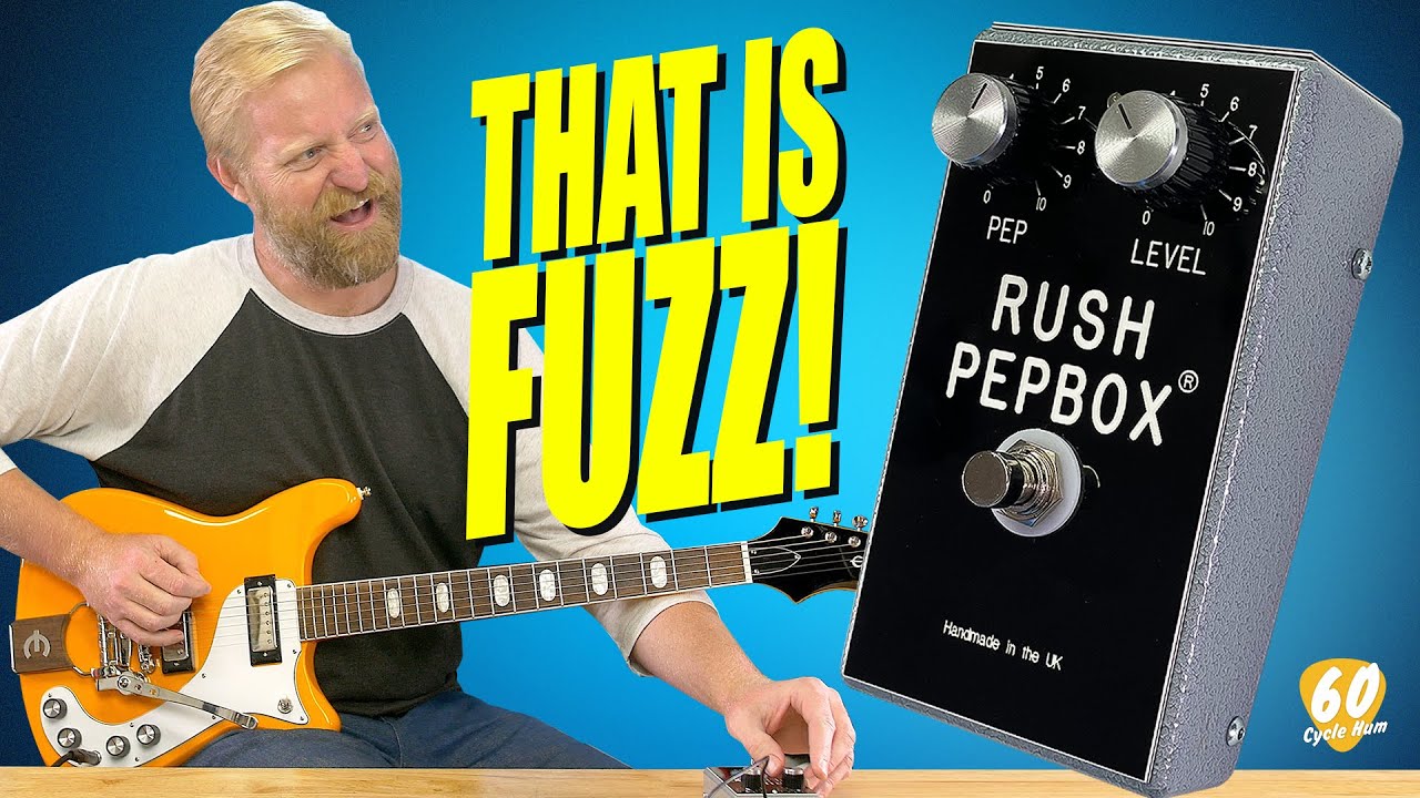 THAT'S MY KIND OF FUZZ! - Velcro ripping primitive signal destruction with the RUSH PEP BOX 2.0