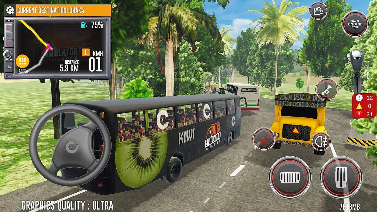 Bus Simulator Bangladesh #3 BSBD | Driving From Mawa to Dhaka Part 1