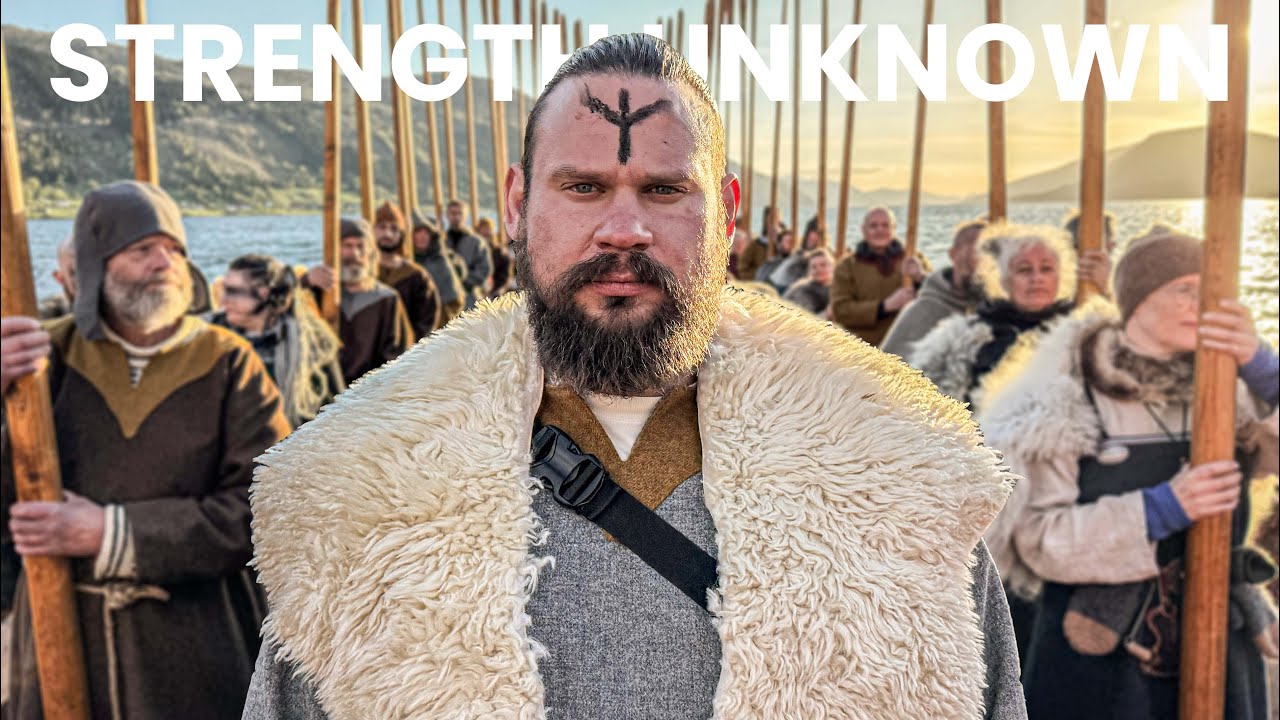 Could Vikings Do This? One man. 16-Tonne Boat.  - Strength Unknown Norway