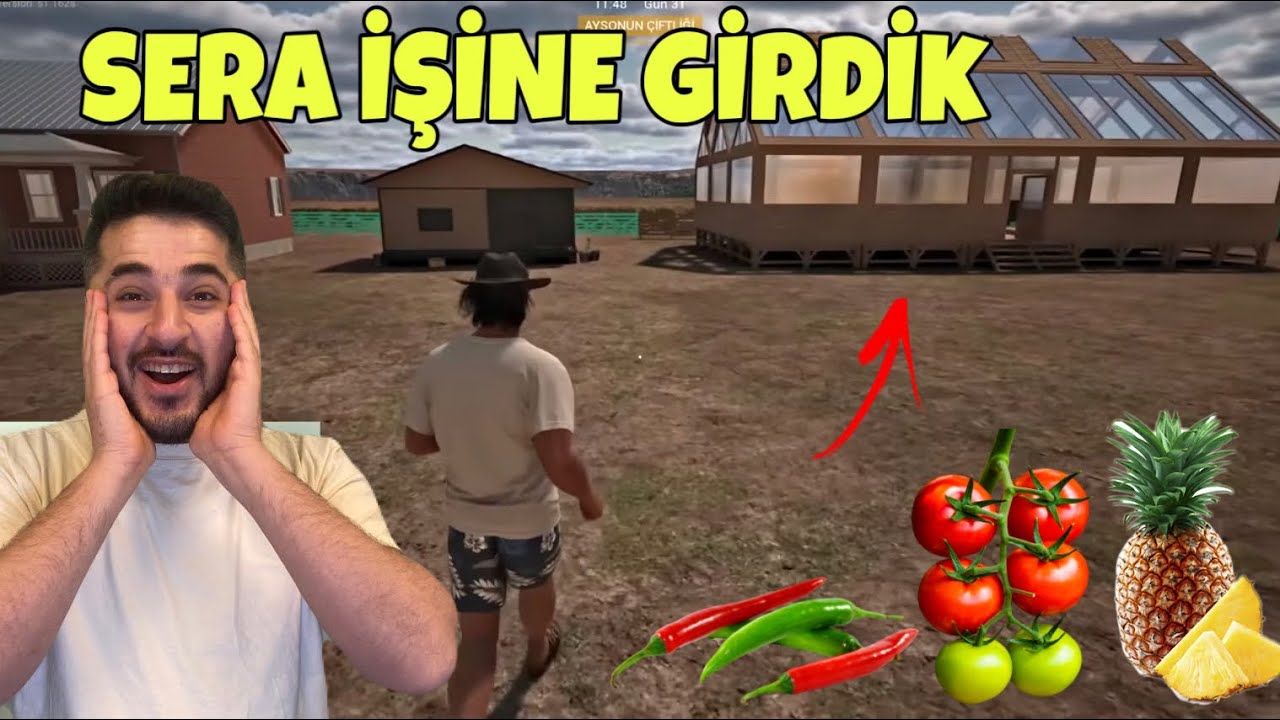 İNEKLERİ KESTİK SIĞIR SOSİSİ YAPTIK, SERA İŞİNE GİRDİK! -RANCH SIMILATOR 4.SEZON 18.BÖLÜM