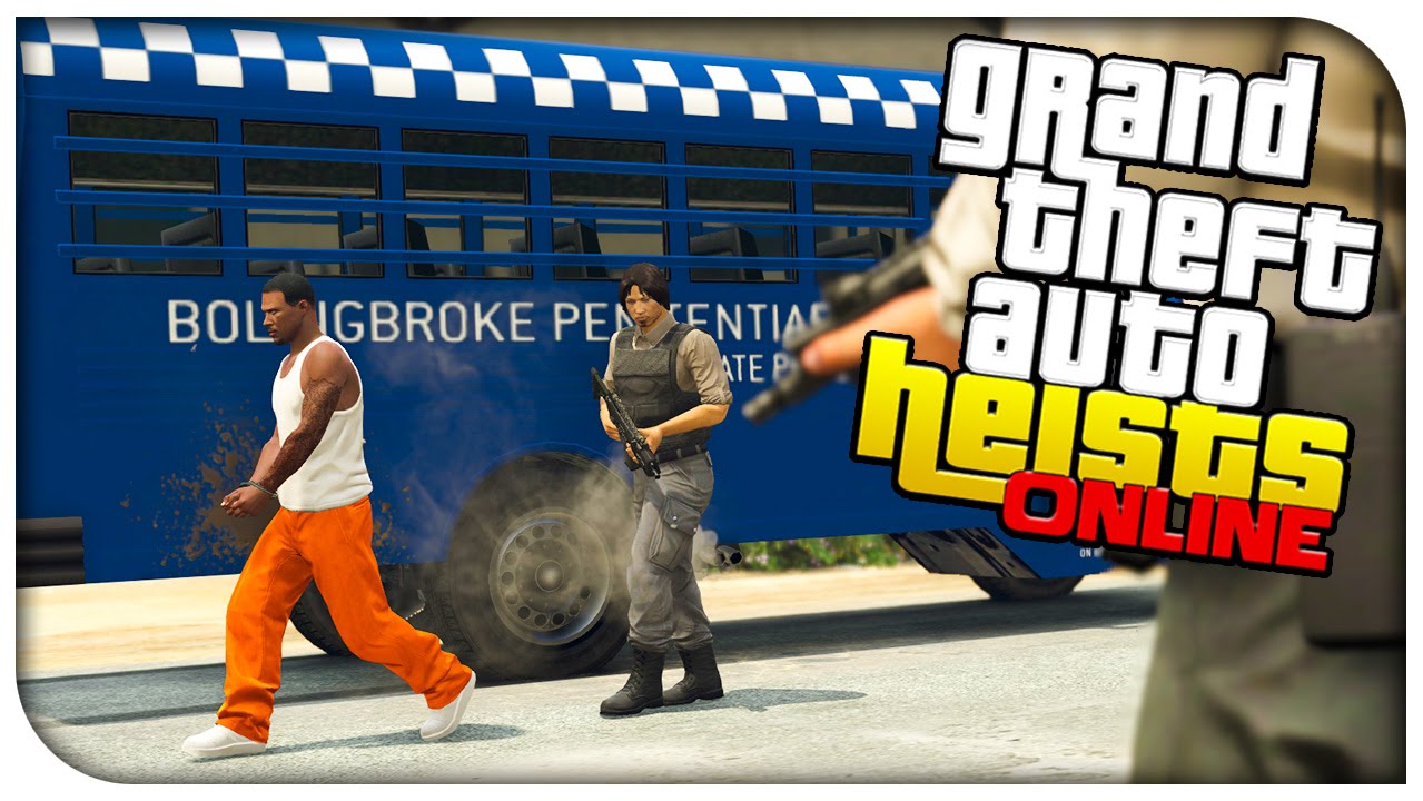 GTA 5 Heists Online Gameplay - THE PRISON BREAK! (GTA V Heists DLC)