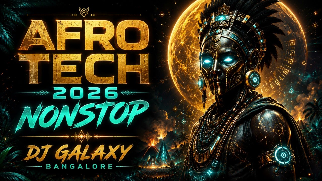 AFRO TECH ORIGINALS 2026 🔥 2 HOURS NONSTOP | Underground Tribal House Mix | DJ Galaxy Bangalore