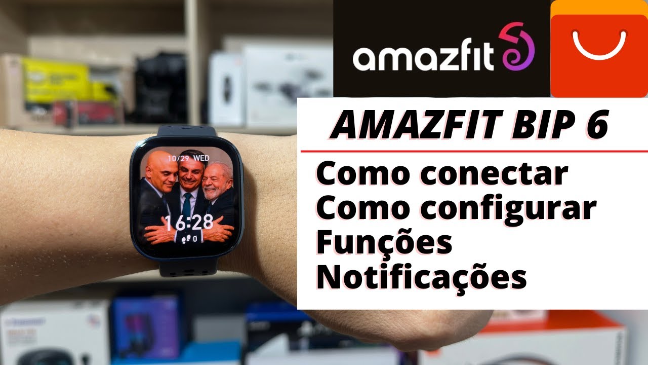 Tutorial Amazfit Bip 6 - Como configurar Review e funções do smartwatch