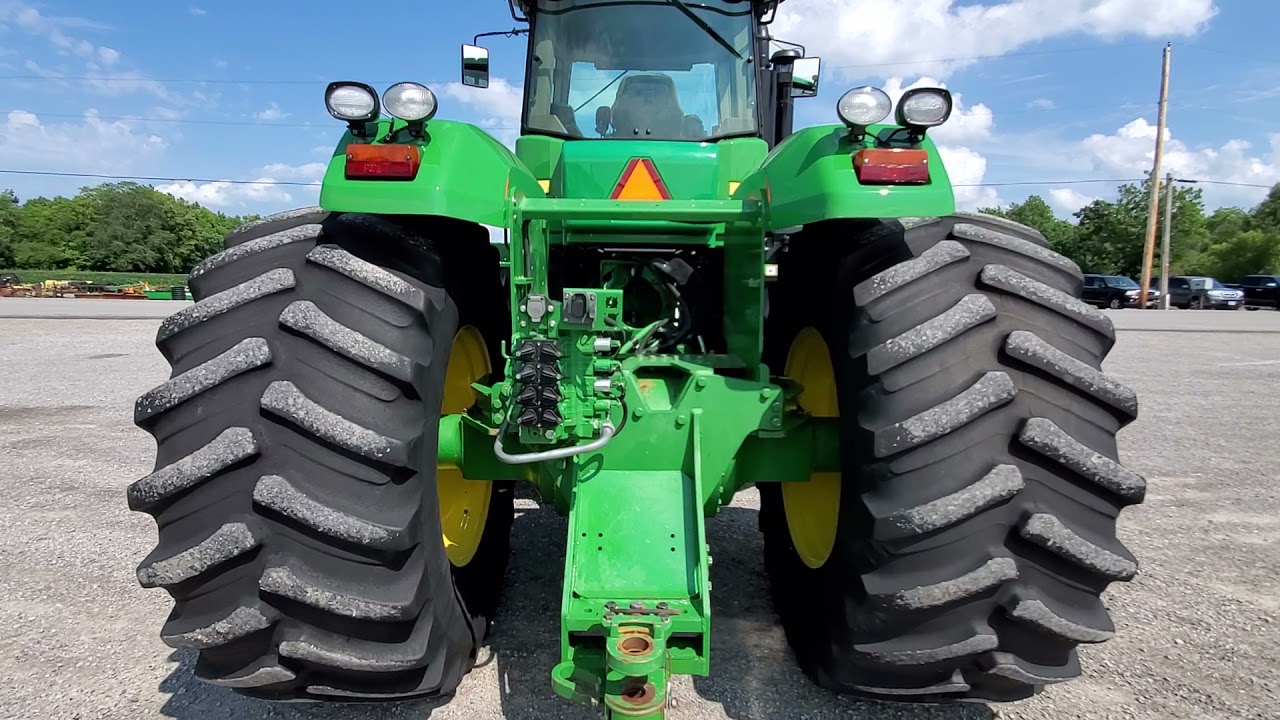 2007 JOHN DEERE 9530 4WD TRACTOR W/ 3537 HRS.