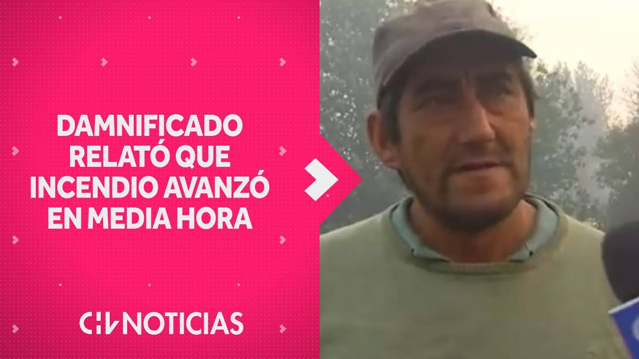 Damnificado en Pur&eacute;n tras incendio: 