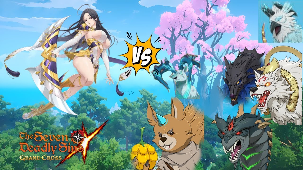【Destiny Defier】Goddess of Fate Skuld VS All Demonic Beast, 7DS GRAND CROSS INDONESIA