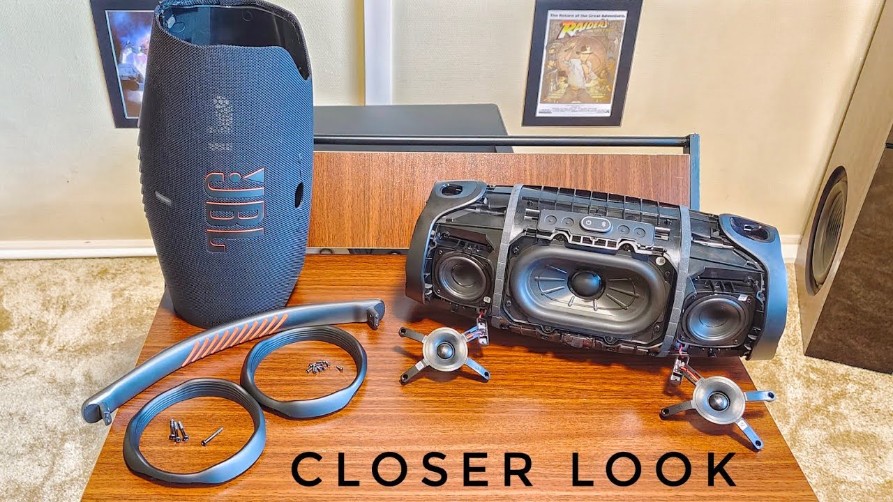 JBL BOOMBOX 3 PARTIAL TEARDOWN SUBWOOFER BIG MAGNET!