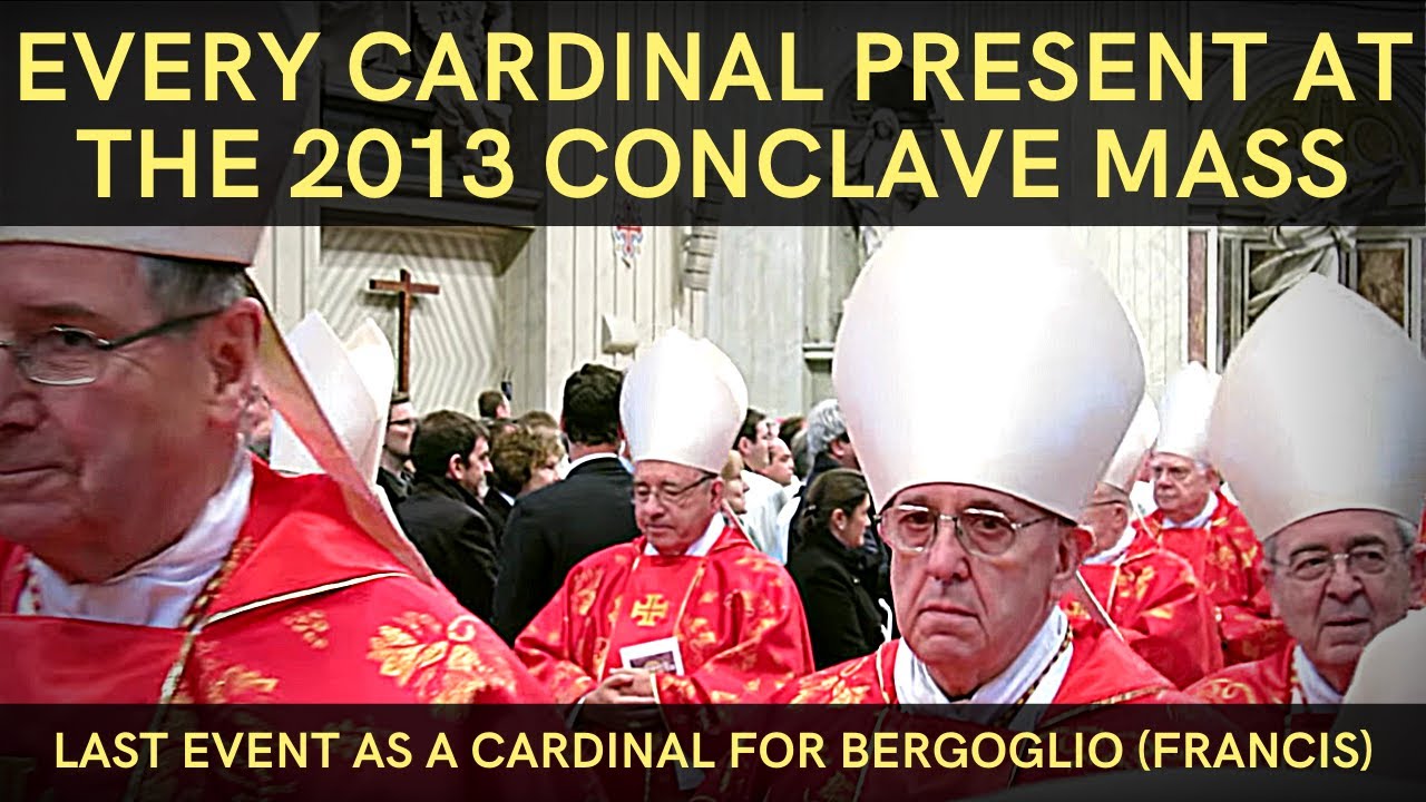 Opening Conclave Mass 2013 | Recessional | Bergoglio (Pope Francis) last public event as a Cardinal
