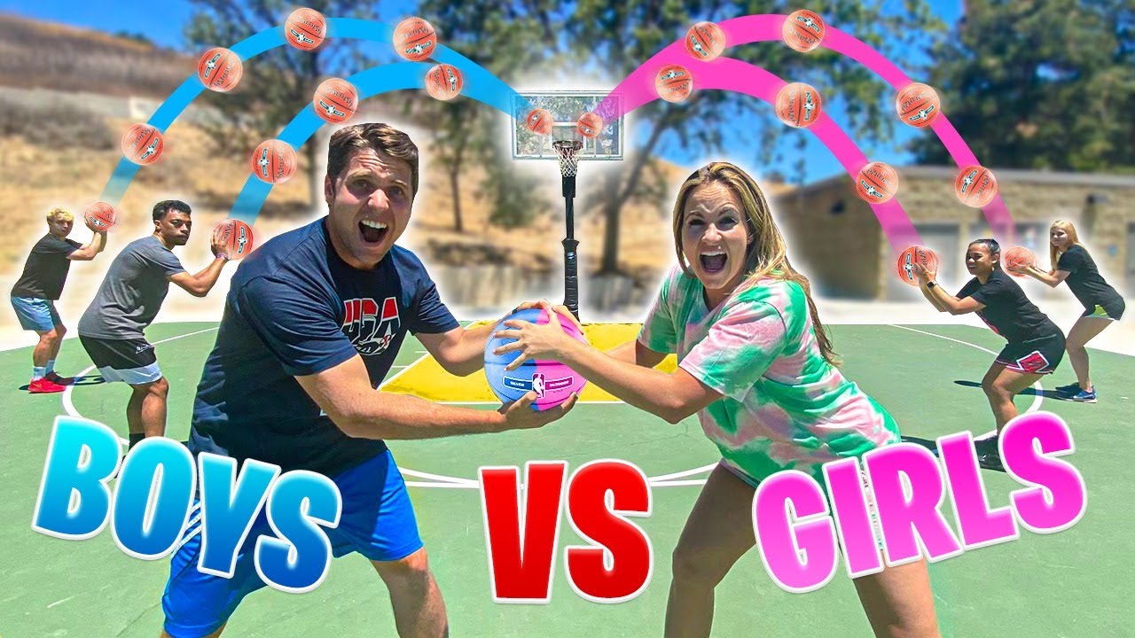 BOYS vs GIRLS Basketball Challenge!