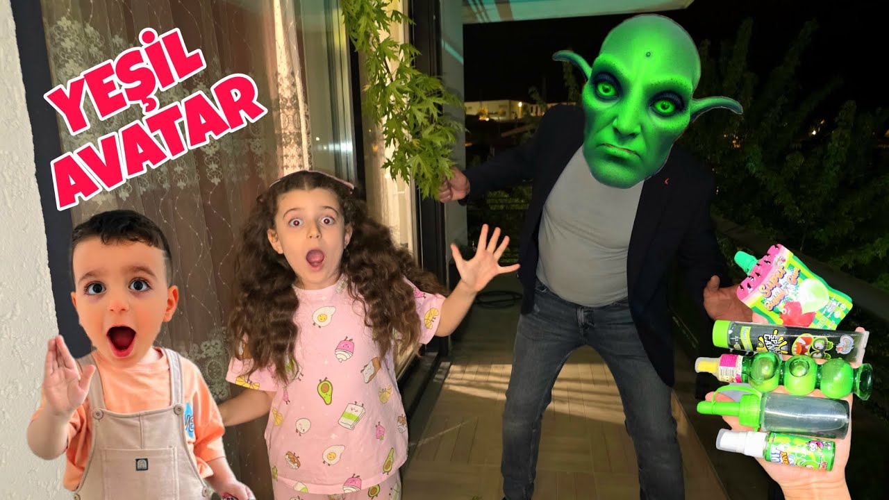 POYRAZ ELİF YEŞİL AVATAR ODAYA GİZLİCE GİRDİ HER ŞEYİ ÇALDI!!!
