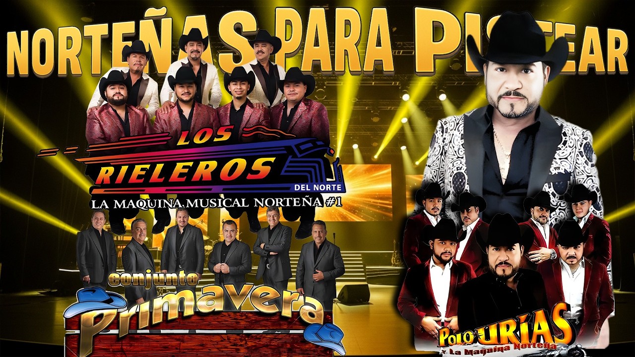 Puras Norteñas Viejitas Mix 🎶 Los Rieleros del Norte y Conjunto Primavera y Polo Urias