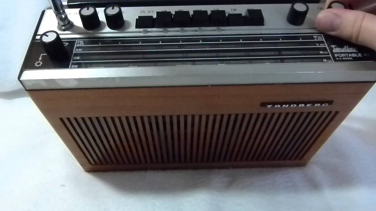 Tandberg TP-41 transistor radio (Norway, early 1970s) and how to replace the stabilizer